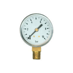 Manomètre radial 52 mm M 1/4 SANINSTAL – Mesure précise | SANINSTAL