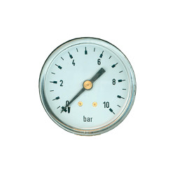 Manomètre axial 52 mm M 1/4 SANINSTAL – Mesure précise | SANINSTAL