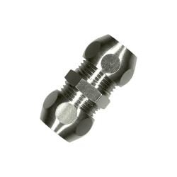 Raccord Droit Chromé 10x10mm SANINSTAL – Connexion Fiable | SANINSTAL