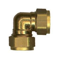 Coude Bicône Laiton 15x15mm – Raccord Fiable | SANINSTAL

