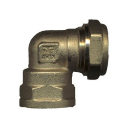 Coude Bicône Laiton 1/2 x 15mm – Raccord Fiable | SANINSTAL

