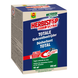 Désherbant total Herbistop pour toutes les surfaces 250 ml COMPO