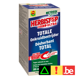 Désherbant total Herbistop Ultra pour toutes les surfaces 800 ml COMPO