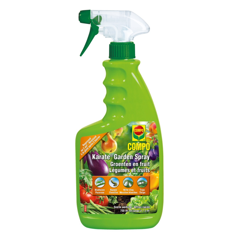 Insecticide en spray pour légume et fruit 750 ml COMPO