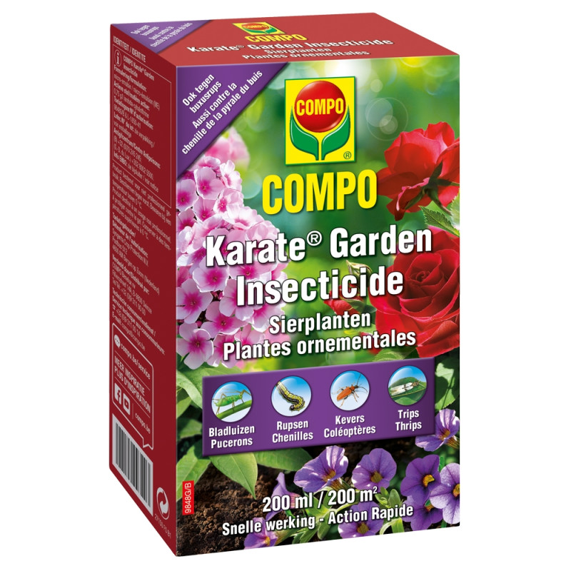 Insecticide concentré pour plantes ornementales 200 ml COMPO