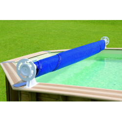 Enrouleur Bâche à Bulles Piscine Luxe | UBBINK