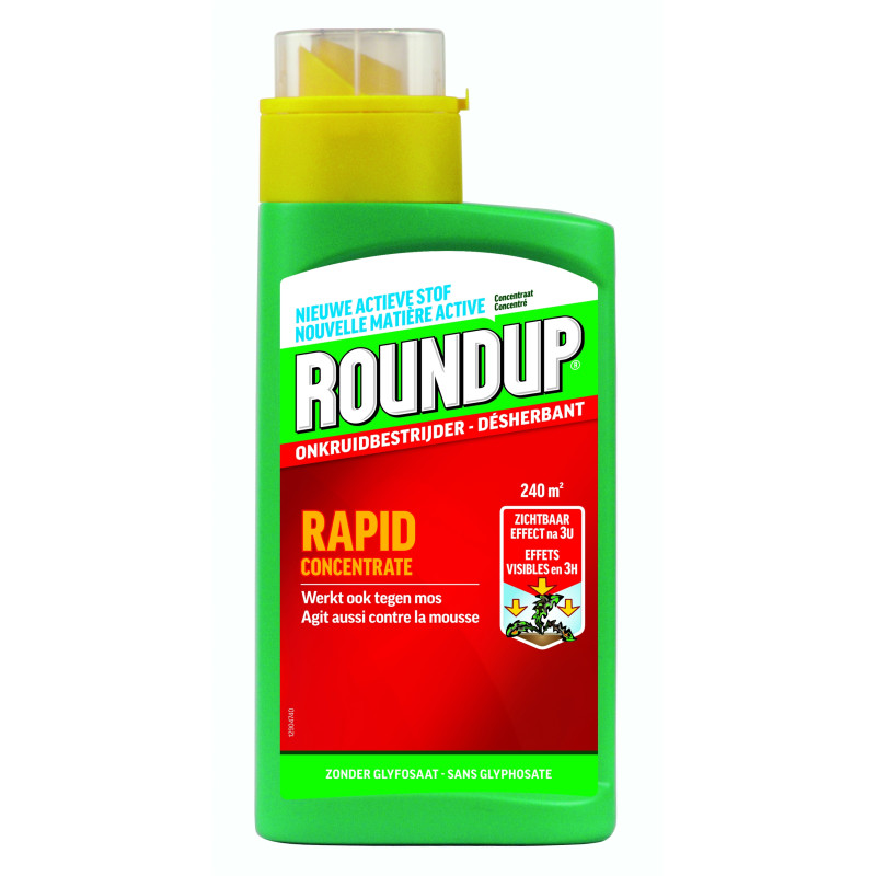 Désherbant et antimousse Rapid Concentrate 0,54 L ROUNDUP