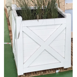 Bac à fleurs Orangerie 70x70x70cm SOLID - Grand bac | SOLID