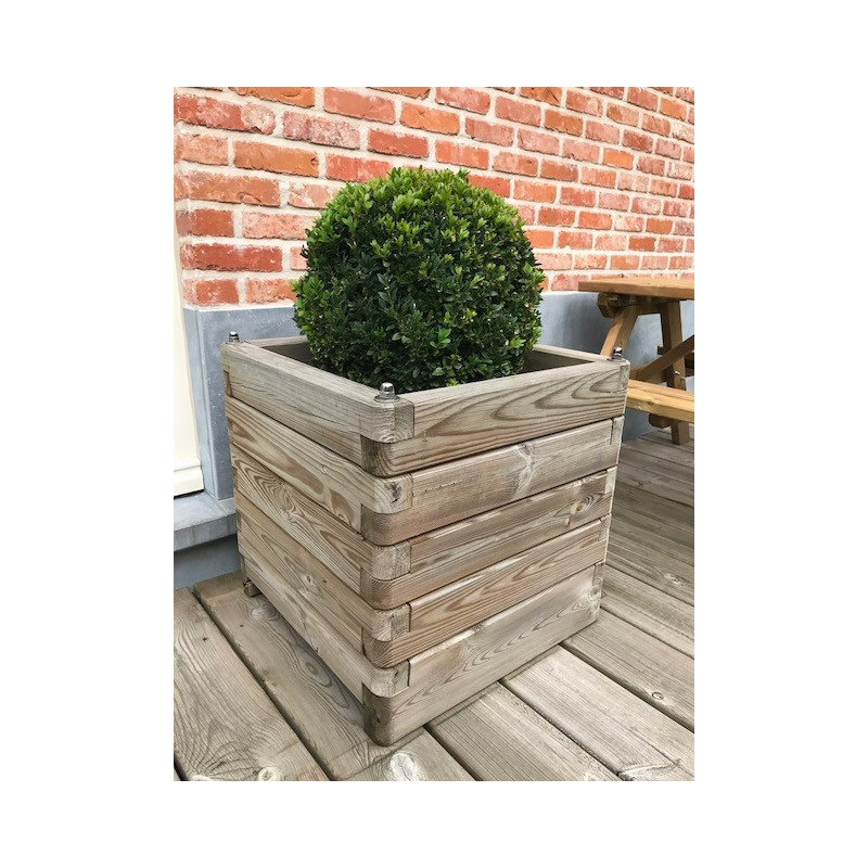 Bac à fleurs Robust 70 x 70 x 77 cm SOLID Bac à fleurs Robust 70 x 70 x 77 cm SOLID