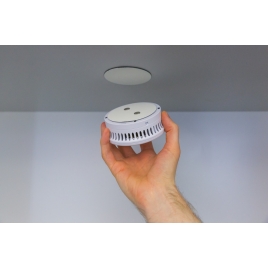 Fixation magnétique pour détecteur de fumée ABUS