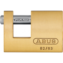 Cadenas à clé monobloc en laiton 63 mm ABUS