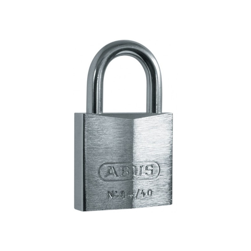 Cadenas à clé en laiton massif avec anse en acier inox 40 mm ABUS