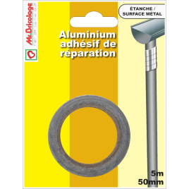 Ruban adhésif en aluminium pour l'étanchéité et la réparation