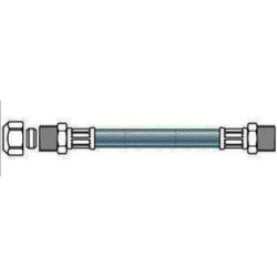 Raccord flexible bicône 15 x M1/2 100 cm – Fiable | SANINSTAL