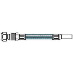 Raccord flexible bicône 10x10 50cm SANINSTAL – Évacuation Fiable | SANINSTAL