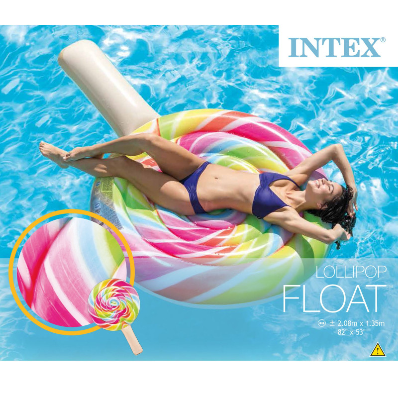Sucette gonflable INTEX 208x135cm – Jeu piscine amusant | INTEX