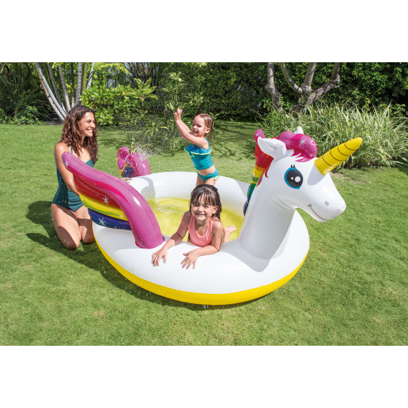 Piscine licorne magique 272 x 193 x 104 cm INTEX Piscine licorne magique 272 x 193 x 104 cm INTEX