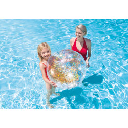Ballon de plage pailleté Ø 71 cm INTEX