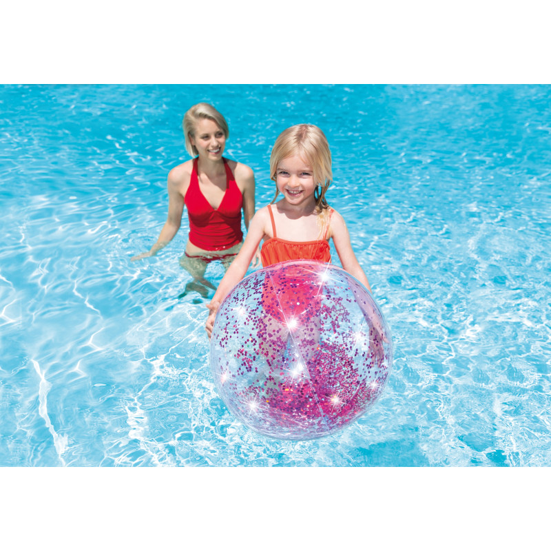 Ballon de plage pailleté Ø 71 cm INTEX