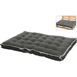 Coussin Palette Gris Foncé 120x80cm – Confort & Style

