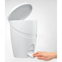 Poubelle WC Color line blanc WIRQUIN – Hygiène & Style | WIRQUIN