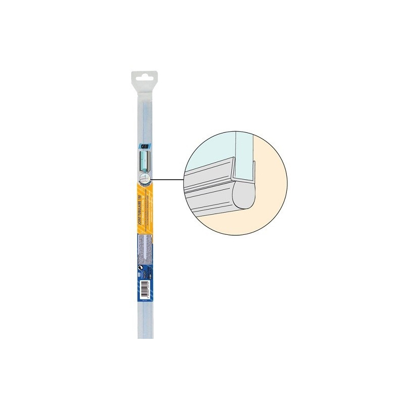 Joint d'étanchéité bas ou vertical pour portes et parois de douche, 200 cm