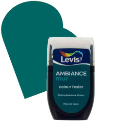 Testeur peinture murale Ambiance peacock green 30 ml LEVIS