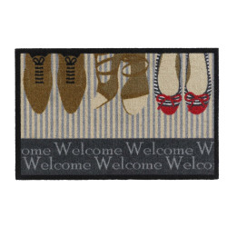 Paillasson Élégance Chaussures 40x60cm – Décoratif | ADVOTEX

