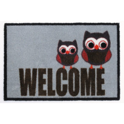 Paillasson Hibou Élégance 40x60cm – Déco Chic | ADVOTEX

