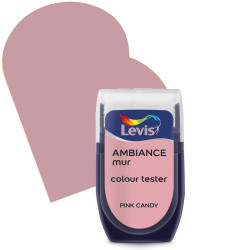 Testeur peinture murale Ambiance pink candy 30 ml LEVIS