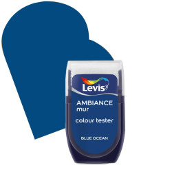 Testeur peinture murale Ambiance blue ocean 30 ml LEVIS