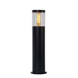 Potelet extérieur chromé Fedor E27 40 W dimmable LUCIDE