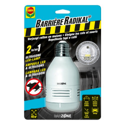 Ampoule Ultrasons Rats & Souris – Repousse Nuisibles | COMPO

