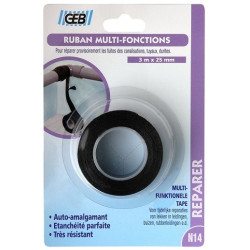 Ruban multi-fonctions 25mm x 3m – Étanchéité Facile | GEB