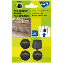 Embout enveloppant pied Ø 22mm – Protège vos sols | GPI
