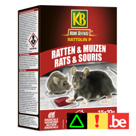 Pâte anti-souris et anti-rats Home Defense 0,15 kg KB