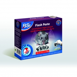 Pâte anti-souris et anti-rats Flash Paste 12 pièces BSI