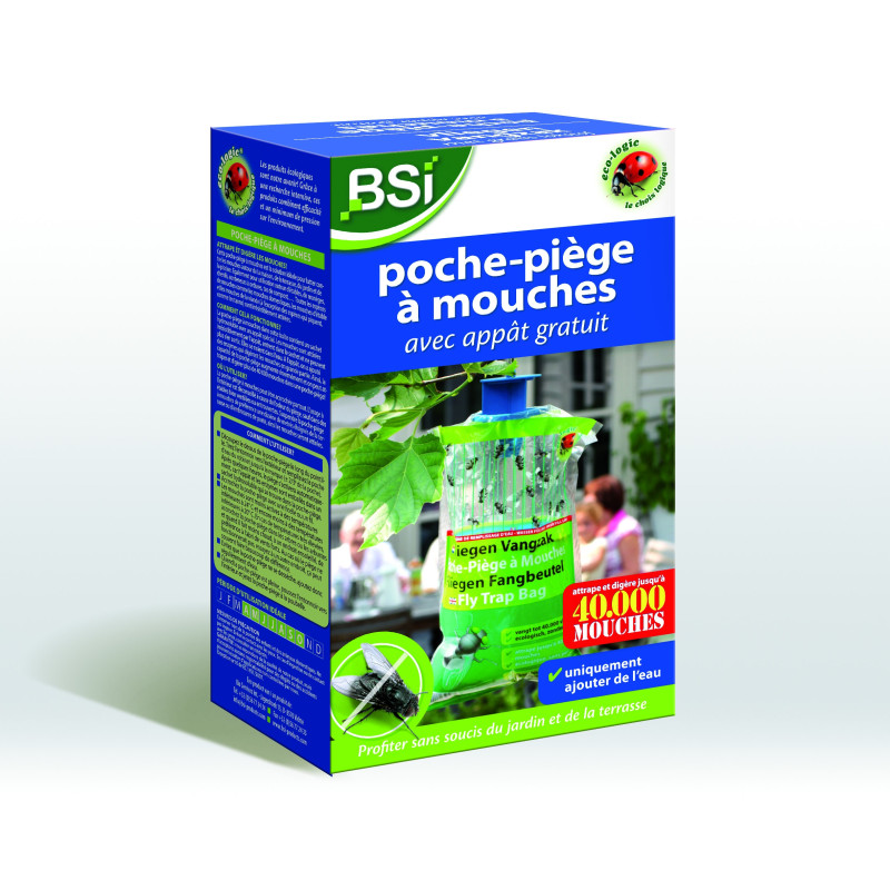 Piège à mouches en forme de poche BSI