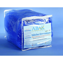 Bâche à bulles piscine ovale 3,7x7,3m – Protection | TRIGANO