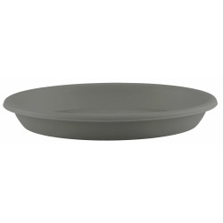 Soucoupe ronde taupe Ø 16 cm – Accessoire jardin | GARDEN ID