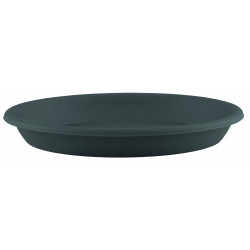 Soucoupe ronde anthracite Ø 16 cm – Accessoire idéal | GARDEN ID