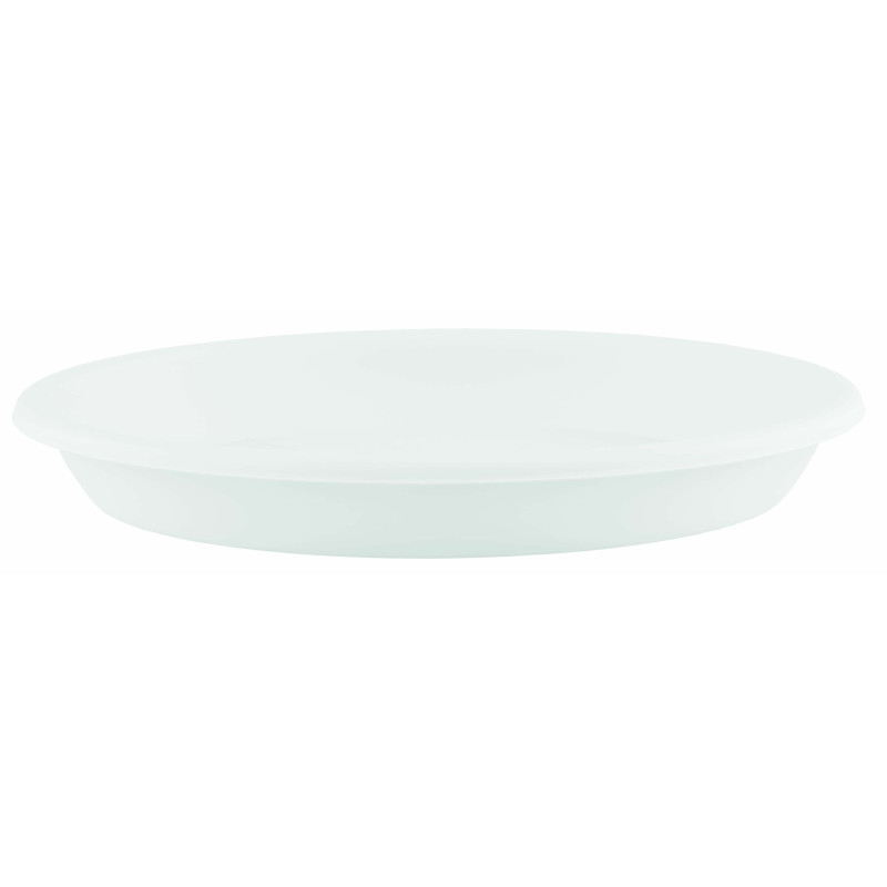 Soucoupe ronde blanche Ø 18 cm