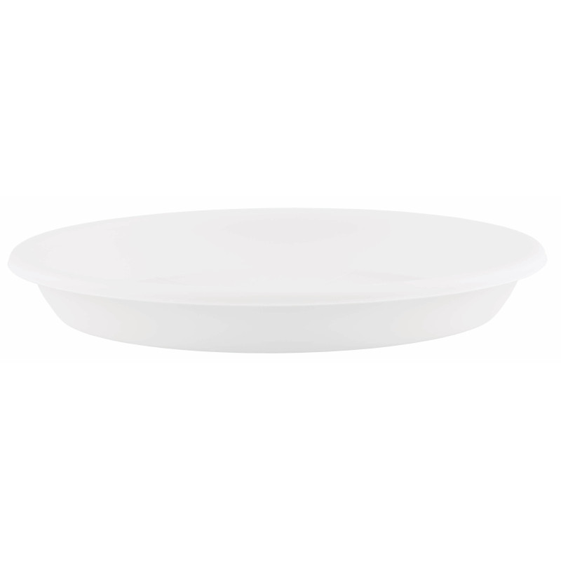 Soucoupe ronde blanche Ø 20 cm