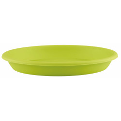 Soucoupe ronde Lime Ø 35 cm – Protection bac à fleurs | GARDEN ID