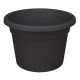 Pot de fleurs noir Cilindro Ø 20 x 14 cm