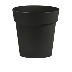 Pot de fleurs noir Star Ø 36x35 cm – Élégance & Durabilité | GARDEN ID