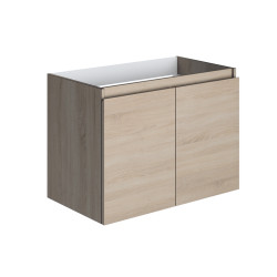 Ensemble salle de bain Bazil chêne Hamilton 80cm ALLIBERT Ensemble salle de bain Bazil chêne Hamilton 80cm ALLIBERT