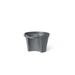 Pot de fleurs gouttière bleu gris Happy – Déco jardin | GARDEN ID Pot de fleurs gouttière bleu gris Happy – Déco jardin | GARDEN ID