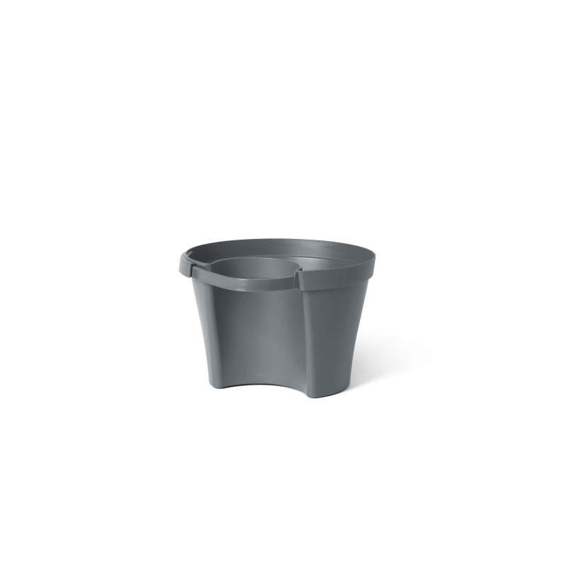 Pot de fleurs gouttière bleu gris Happy – Déco jardin | GARDEN ID Pot de fleurs gouttière bleu gris Happy – Déco jardin | GARDEN ID