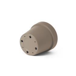 Cache-pot Tortora Happy Ø 60cm – Facile à déplacer | GARDEN ID Cache-pot Tortora Happy Ø 60cm – Facile à déplacer | GARDEN ID